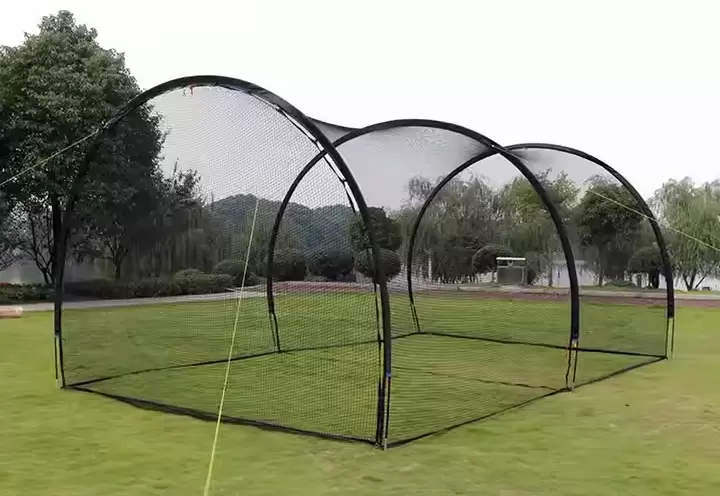 Cricket Batting Cage Net (Double-Layer Protection Cricket Batting Cage Net (Double-Layer Protection