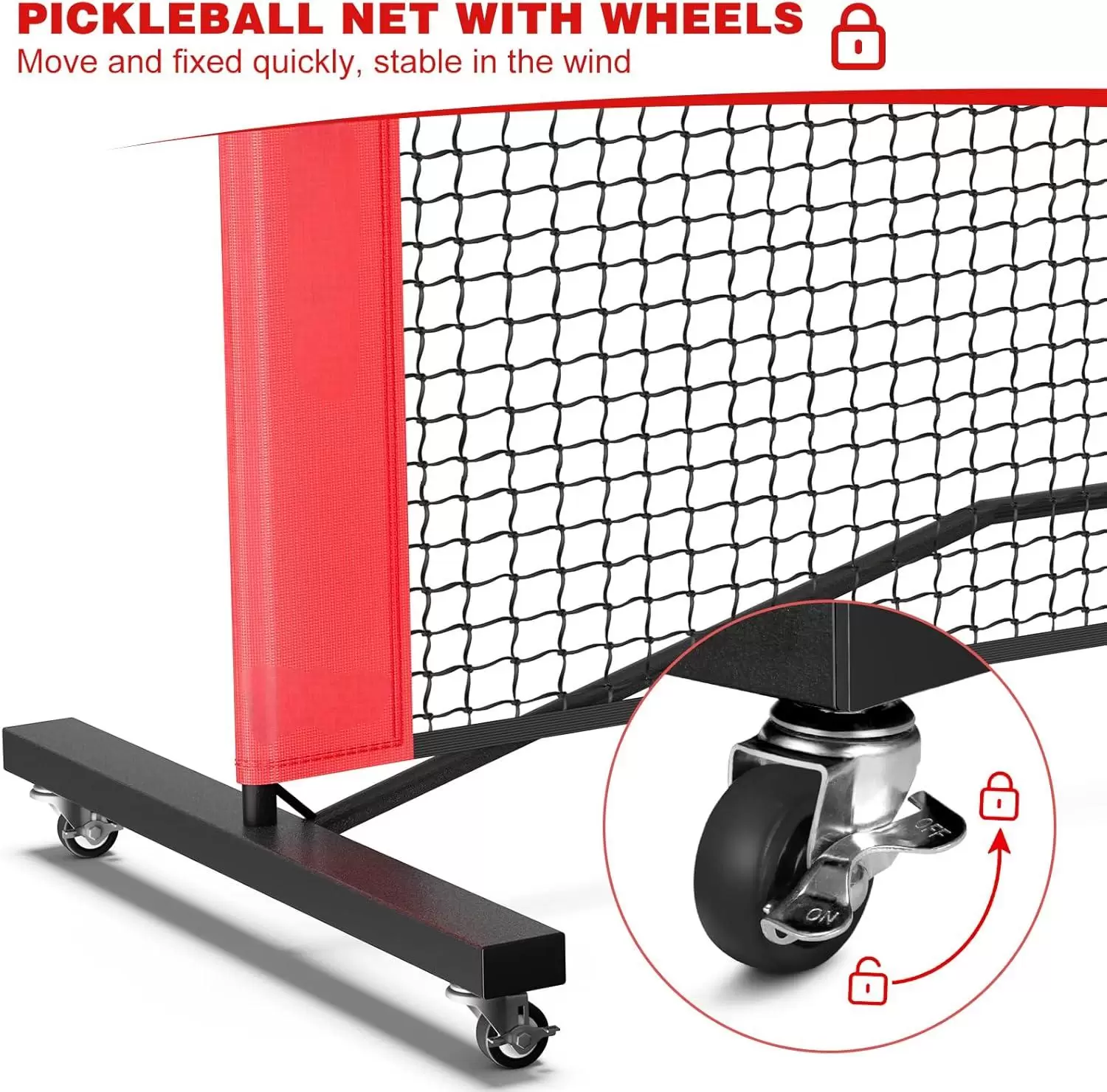 22X3FT Pickleball Practice Net &Iota;