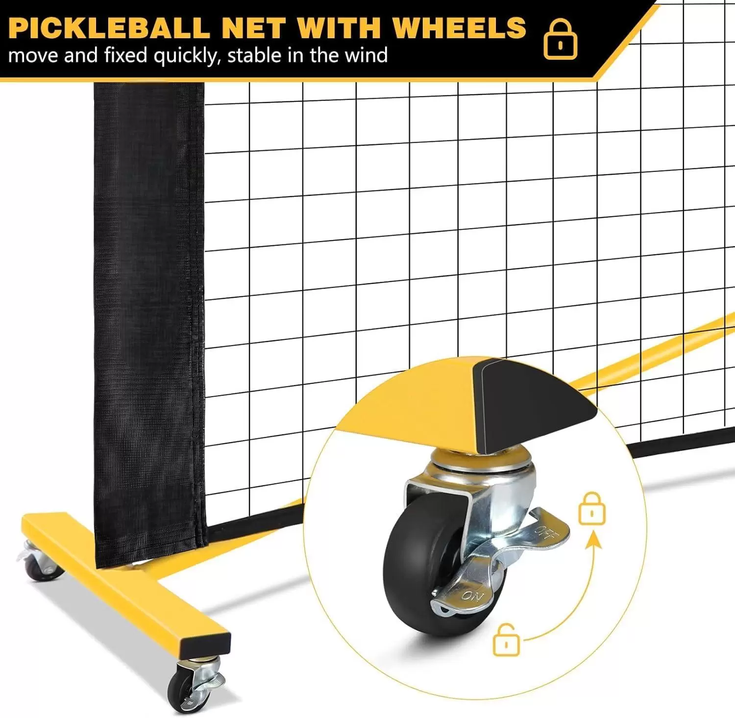 22X3FT Pickleball Practice Net &Iota;&Iota;