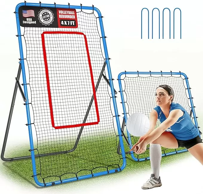2-1 Size-convertible multi-sport rebound net &Iota;