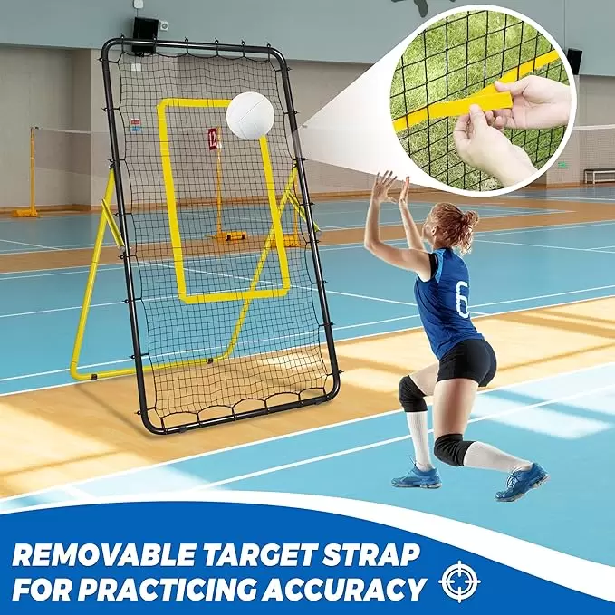 2-1 Size-convertible multi-sport rebound net &Iota;