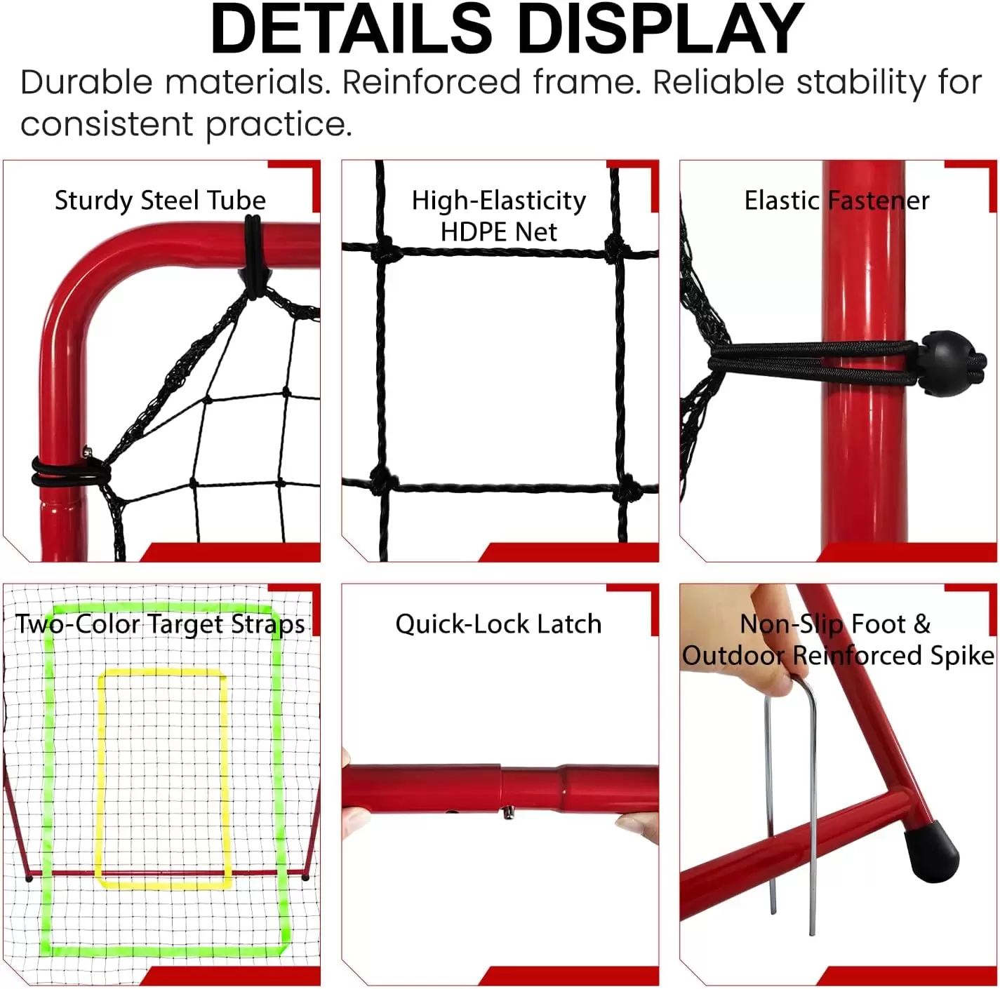 2-1 Size-convertible multi-sport rebound net &Iota;&Iota;
