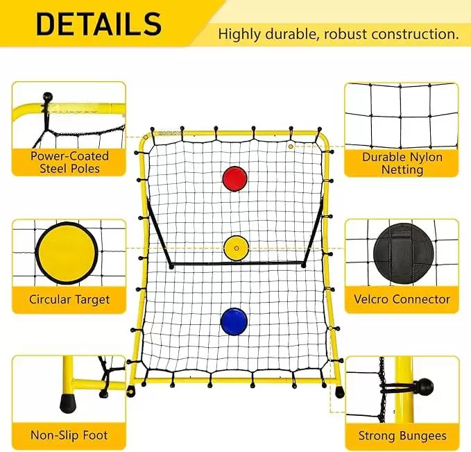 Multi-sport rebound net