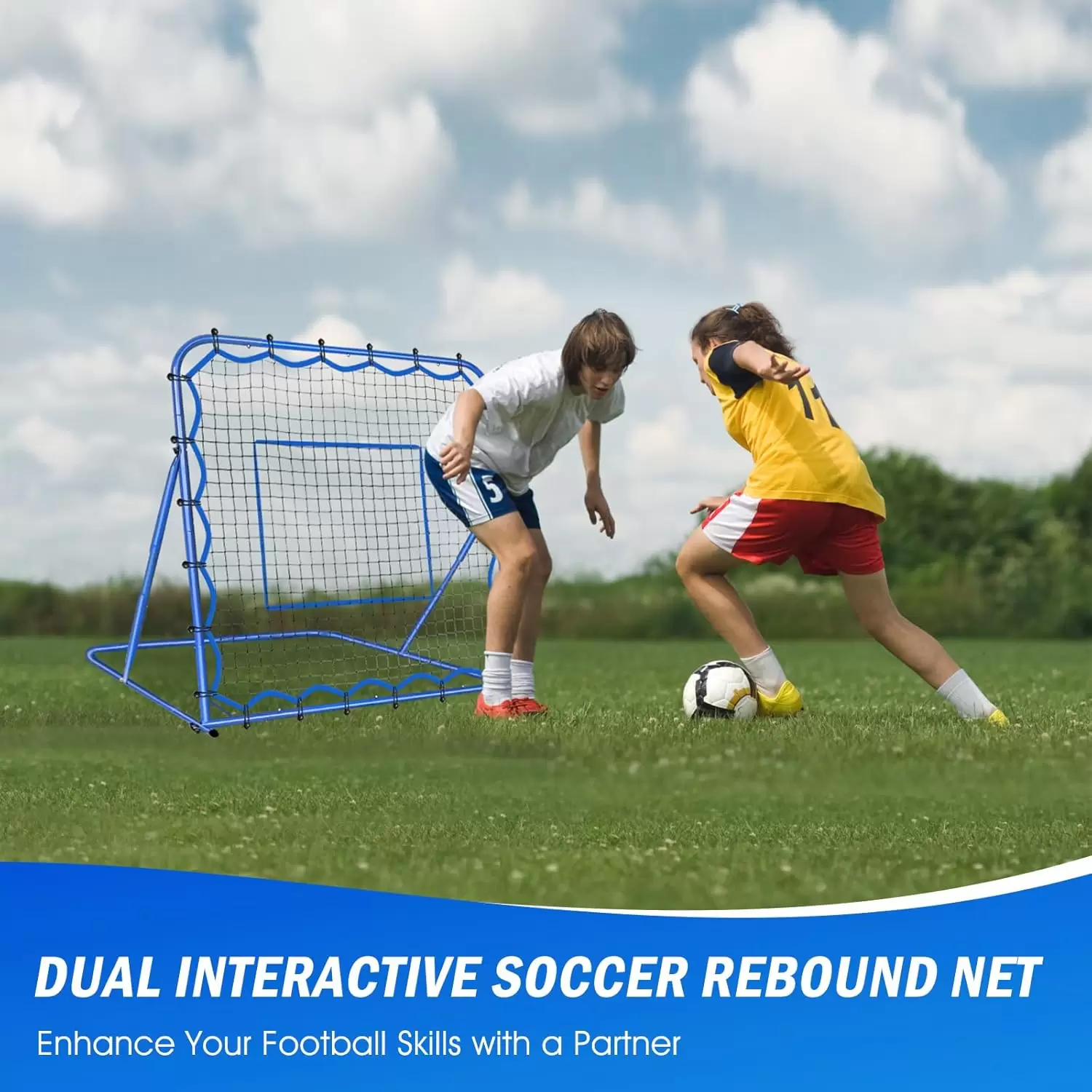 3-1 soccer rebounder
