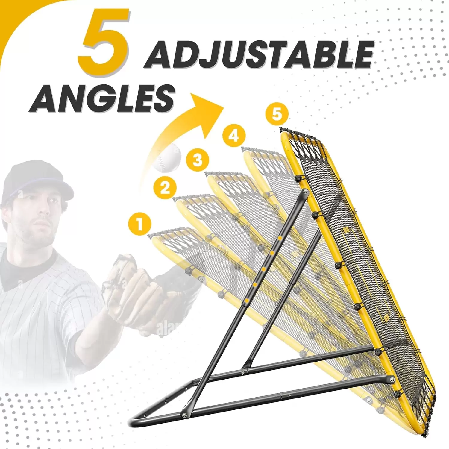 Adjustable Angle Multi-sport Rebound Net &Iota;