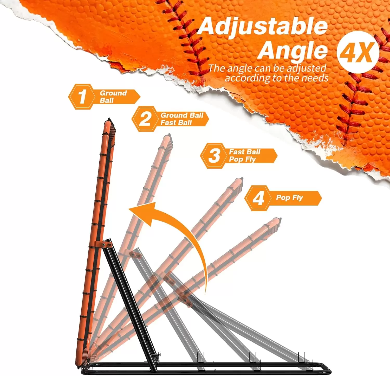 Adjustable Angle Multi-sport Rebound Net &Iota;&Iota;