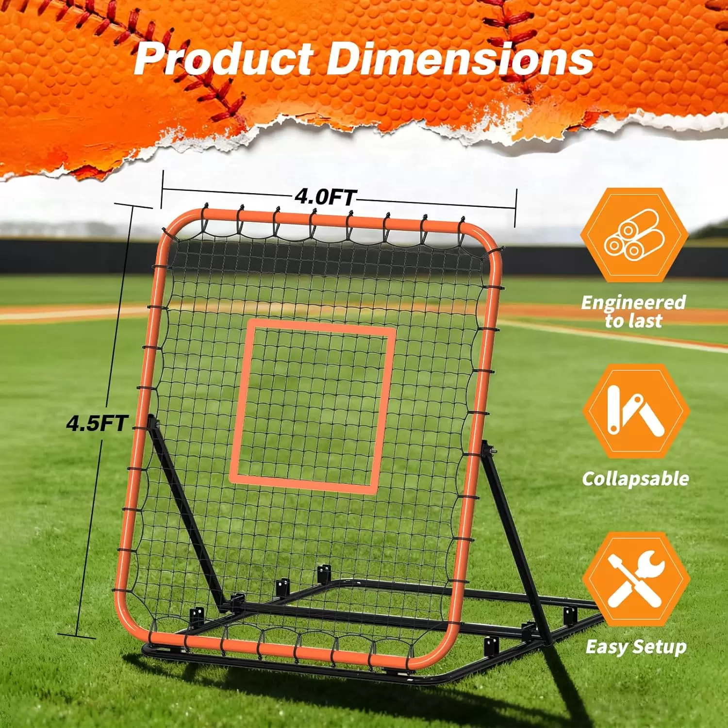 Adjustable Angle Multi-sport Rebound Net &Iota;&Iota;