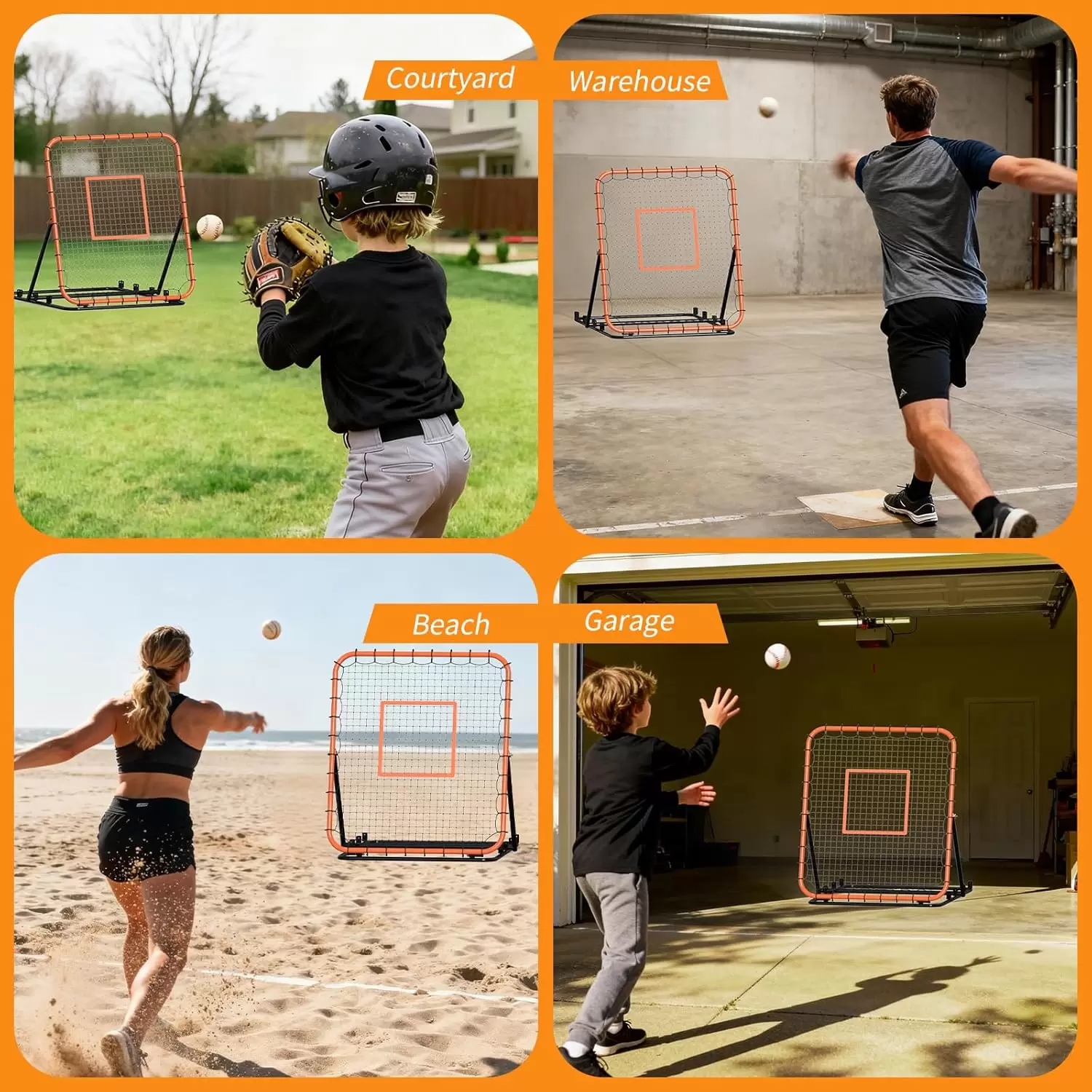 Adjustable Angle Multi-sport Rebound Net &Iota;&Iota;