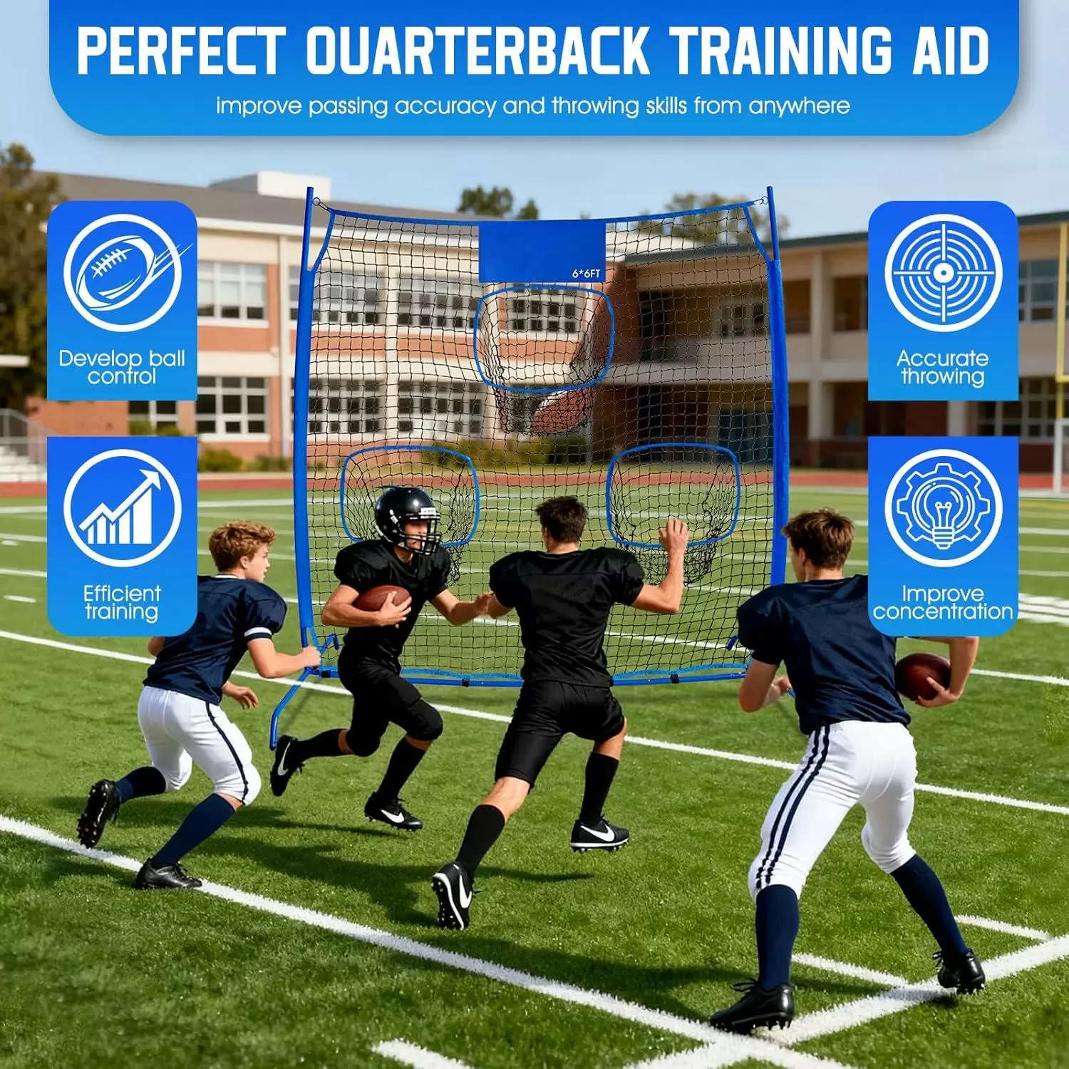 Rugby throwing practice net &Iota;&Iota;&Iota;