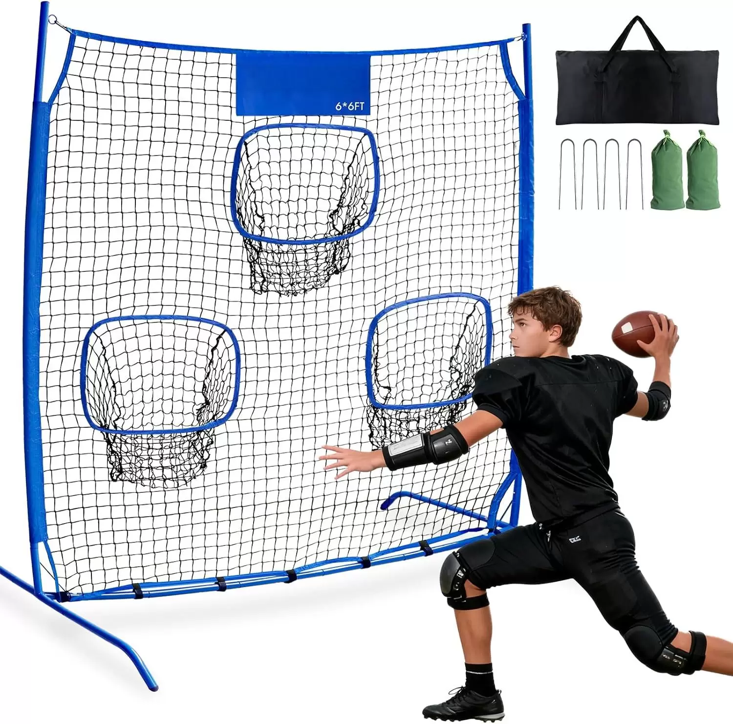 Rugby throwing practice net &Iota;&Iota;&Iota;