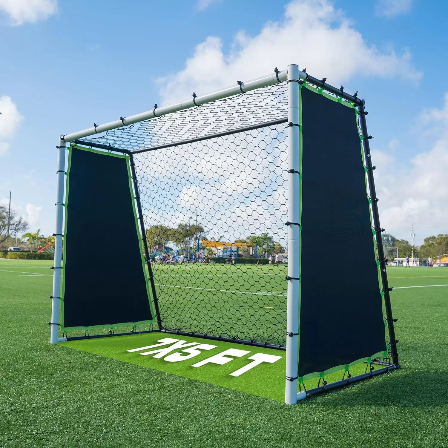 Soccer Goal Rebounder Trainer 3-in-1