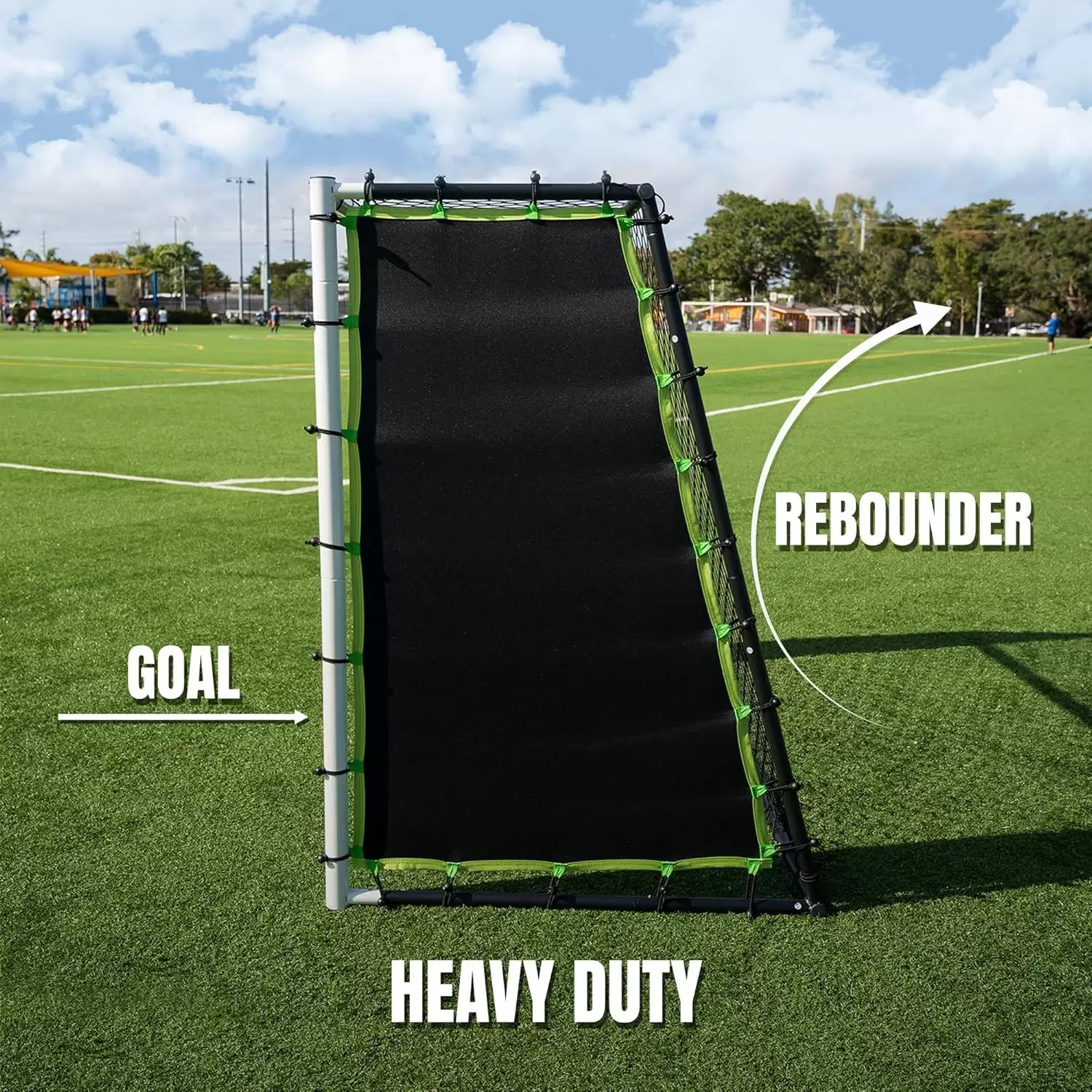 Soccer Goal Rebounder Trainer 3-in-1