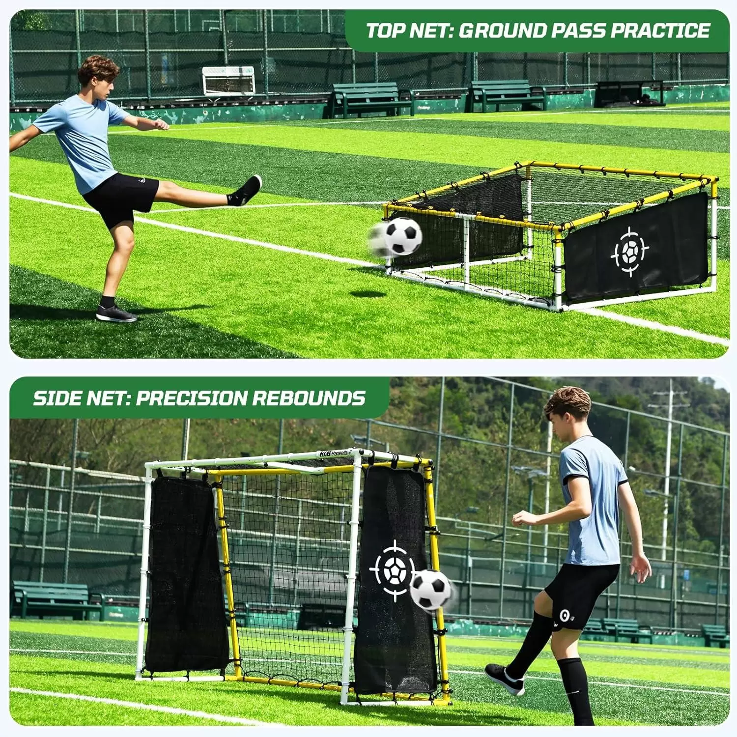 4-in-1 Soccer Goal Rebounder