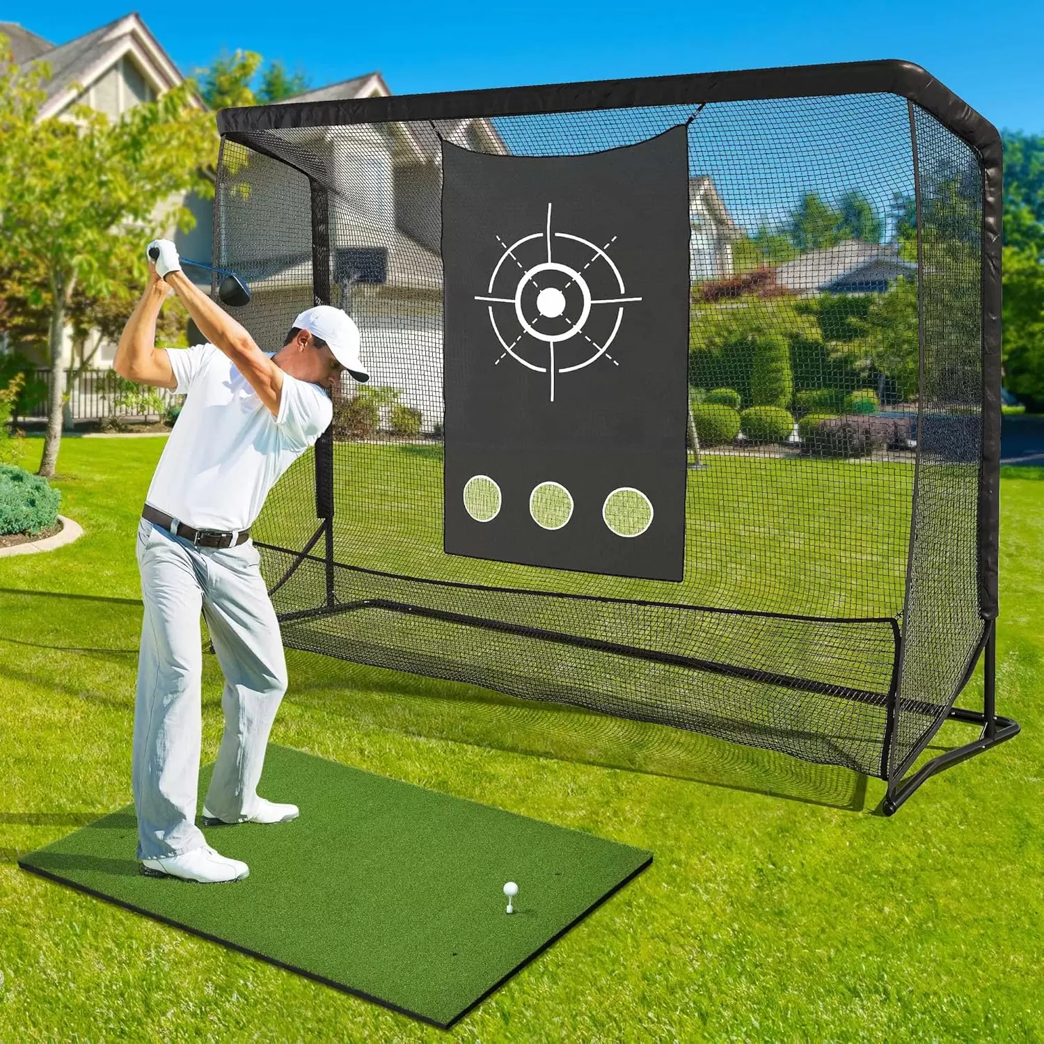 Golf practice net &Iota;&Iota;&Iota;