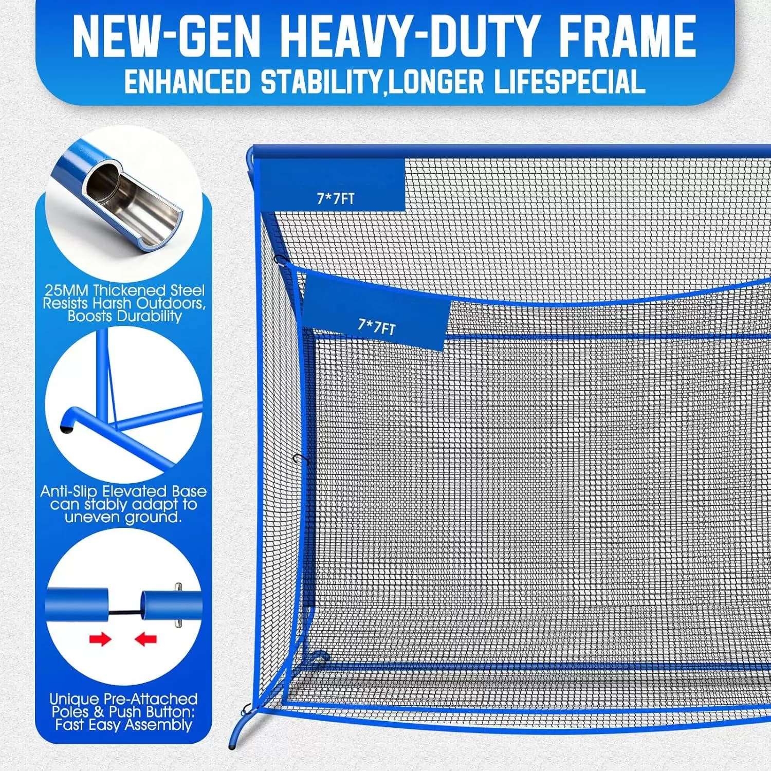 Golf practice net &Iota;V
