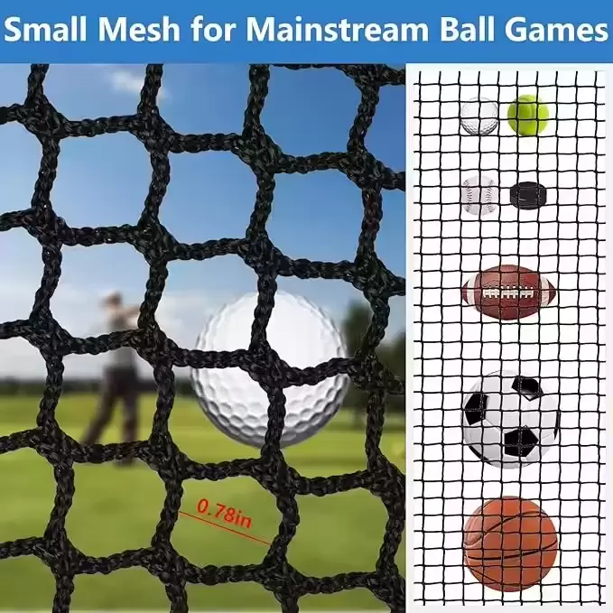 10X10X10ft Lightweight Golf Cage with Target Cloth