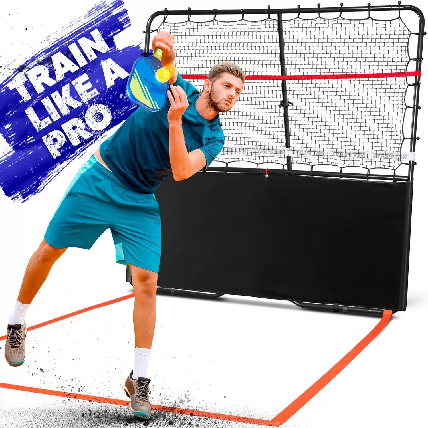 6*6ft 2-in-1 Steel Tube Pickleball &Iota;&Iota;&Iota;