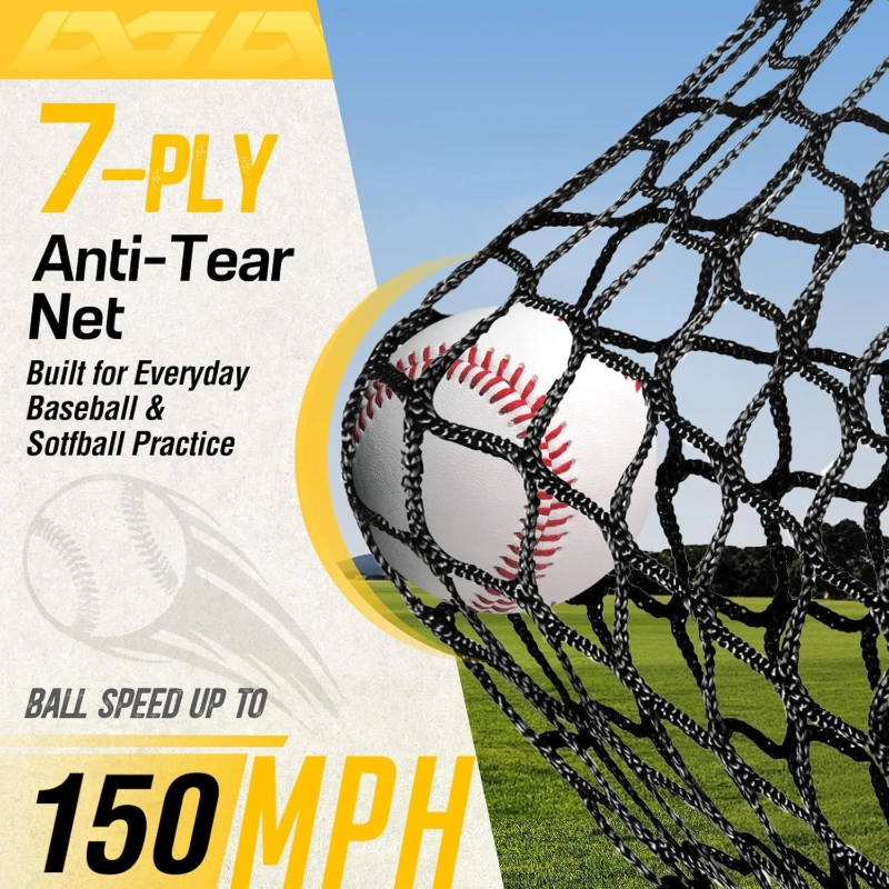 Baseball practice net